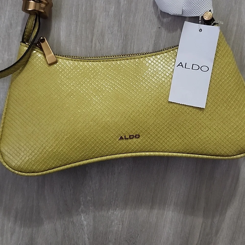ALDO Amelliee Yellow shoulder bag - Picture 4 of 11